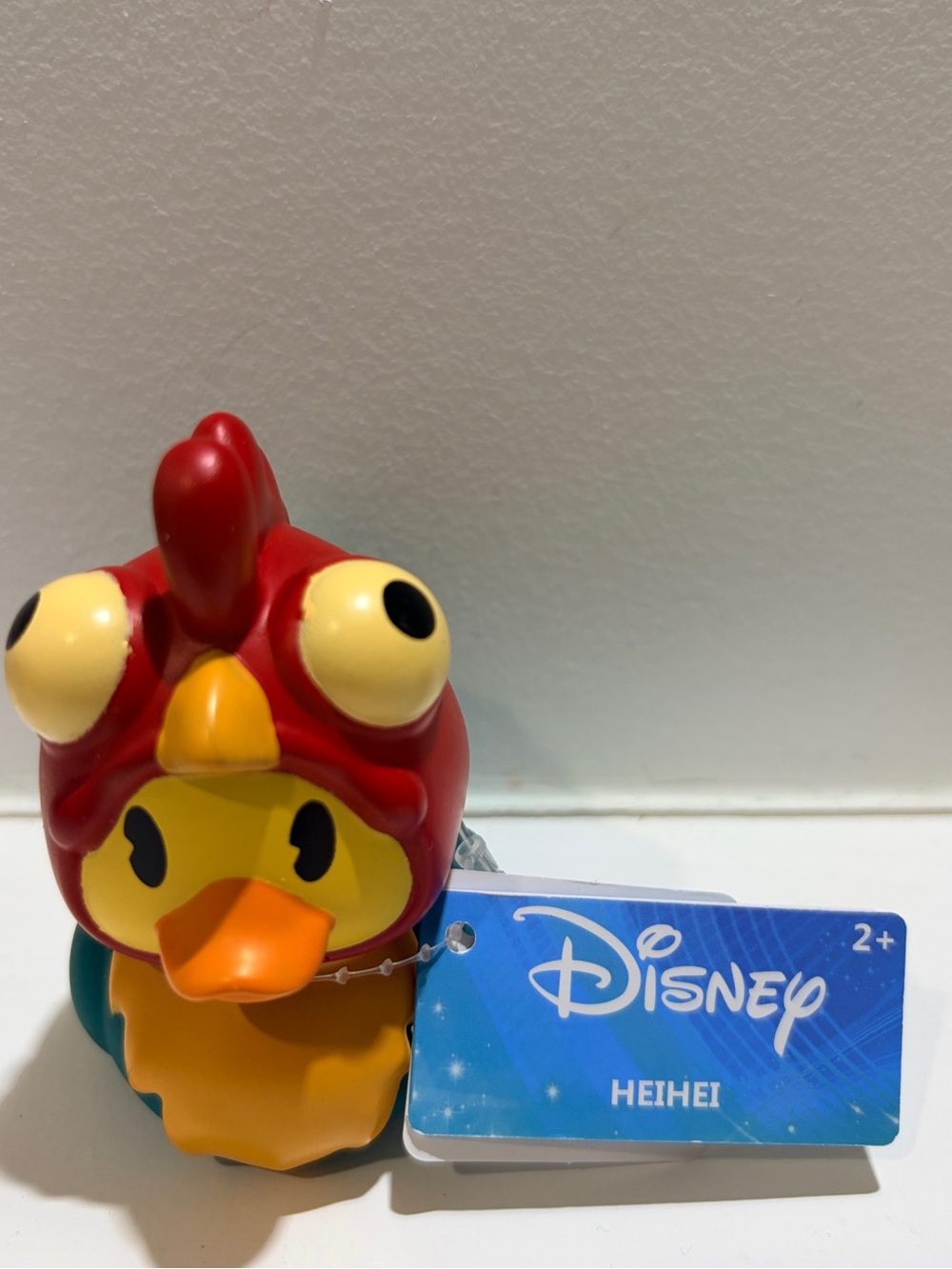 Disney Duckalooz Heihei Moana Rubber Duck NWT 🐔